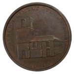 England 1790's London Friday Street St. Mathew's Halfpenny Conder Token D&H-585