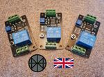 TRM01 5V/12V/24V Multi-function Self-locking Time Delay Relay Module Timer Relay