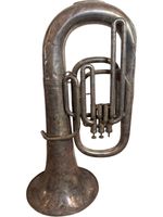 Rare Vintage Rudall Carte & Co London BBb Tuba Bass Brass Band Restoration