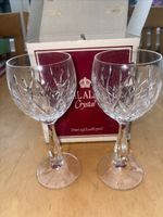 Royal Albert Cut Crystal white Wine Glasses X 2 (contessa),June2619