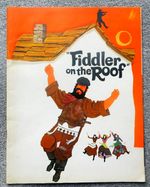 Fiddler On The Roof - Film Souvenir Program - 1971 - Topol - Mirisch Production