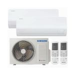 Samsung Luzon A+++ Smart Multi-Split 9000 + 12000 BTU Wall Mounted LUZON-S29K12K