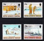 Album Treasures Br Antarctic Territory Scott # 214-217  Operation Taberin  MNH