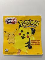 Vintage 2000 Nintendo Pokemon Pikachu Popsicle Ice Cream Truck Sticker 6”x6”