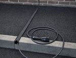 EV Charger Power Path Channel For Electric Vehicle Power Cable Gulley, steel