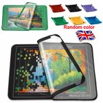 Jigsaw Puzzle Board 1000 Pieces Storage with 6 Sorting Trays & Cover 32"x22"