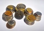 Commemorative £2/50p Coins & Mixed World Coin Lot incl. George V Half Penny 1923