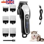 Professional Pet Dog Grooming Clipper Thick Hair Trimmer Electric Shaver Kit