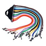 12pcs Reading Glasses Lanyards Neck Cord Spectacles Sunglases Strap Silicon Grip