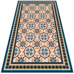 Home Vinyl Rug Mat Decor Easy Clean Hallway 80x120 floral geometry
