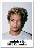 Dominic Fike 2026 A3 Wall Calendar | Premium Music Fan | Custom Start Month