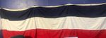 Vintage architectural street/parade bunting banner 15ft heavy cotton US