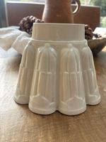 Vintage Shelley Large Jelly Mould White Earthenware Art Deco