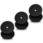 MAXSTRENGTH Olympic Rubber Plates 2”/50mm Barbell Weights Sets 7.5kg 10kg 15kg