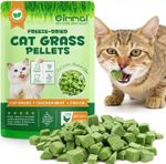 80G Cat Grass Teething Stick, Dental Chew Sticks for Cats, Freezed Dried Cat Gra