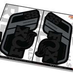 Fox 38 Performance 2021 Fork Decals - Black - Licensed by Fox