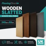 Acoustic Wall Panels Decorative Wooden Slatted 240CM x 60CM - The Best Quality!