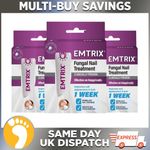 x3 Pack Emtrix Fungal Nail Treatment Extra Strong Antifungal Nail Fungus Remover