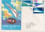 GB PhilArt FDC: 1969 Concorde + Filton Bristol FDI cancel