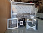 Commercial Extraction Wall Canopy Kit 1500mm with Fan Box