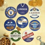 Leicester City Football Beer Mat Coasters - The Perfect Gift (8-pack)