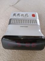 1970s Countdown Electronic Digital Alarm Clock  Working Vintage Unusual