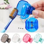 Travel Toothbrush Head Cover Portable Hygiene Brush Protector Cap Case UK