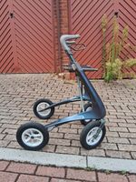 ByACRE Carbon Overland Rollator Mobility Aid with Seat and Bag