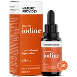 Dual-Form Iodine (675mcg) Extracted From Natural Kelp - 30ml