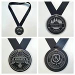 Medal Sports Sport Customised Logo Slate Running Cycling Participation Finisher