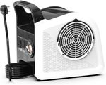 Huilynsen 580W Carpet Dryer Air Mover Fan 685CFM 3 Speed 185° Dual Outlet White