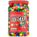 M&M's Peanut Butter Chocolate Candy, 55 Oz (EXP: 09/2026)