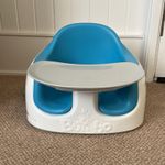 Bumbo Multi Seat & Tray Adjustable Harness Seat 6-36 Months - Blue / White