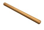 40cm Traditional Handmade Large Wooden Pastry Rolling Pin / Made in the UK