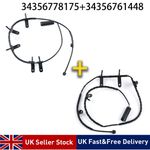 New 2X FRONT & REAR BRAKE PAD WEAR SENSOR  FOR MINI HATCHBACK R50 R52 R53 COOPER