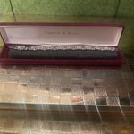 Camrose and Kross JBK Jacqueline Kennedy Silver Tone Crystal & Pearl Bracelet