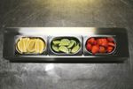Sit On Stainless Steel Angled Gastro Fruit storage For Cocktail Bars
