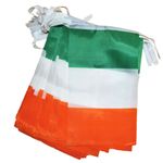 Fabric Double Sided Ireland Irish St Patricks Day Party Decorations Bunting Flag