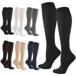 Compression Socks – Flight Travel DVT Support for Swollen Legs Fatigue UK