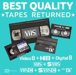 📼VIDEO TAPE TO DVD💿 / MP4 DOWNLOAD💾 TRANSFER/CONVERT-VHS,MINIDV,Hi 8,Digital8