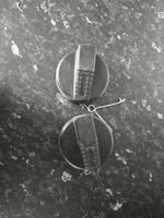2x Fuel Tank Cap With Chain Diesel Cap Nos tractor digger 