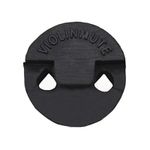 2pcs  VIOLIN MUTE, BLACK, RUBBER, CIRCLE STYLE, GREAT PRACTICE AID, UK SELLER.
