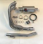 Stainless Steel Full Exhaust System with Stubby Can for GSF1200 Bandit 96-06