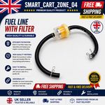 1 Pcs Universal Motorbike Inline Fuel Filter Motorcycle Gas Fuel Filter Kit 6mm