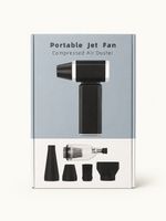 Portable Jet Fan Compressed Air Duster Electric Air Blower Cleaner