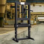 Hydraulic Shop Press 6 Ton Industrial Workshop Garage Floor Standing Tonne Black