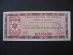 Bolivia 5000000 Pesos Bolivianos 1985 (P193a) UNC