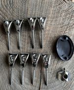 Premier Artist Series Bass Drum Claws with Tension Rods x 8 Percussion Hardware