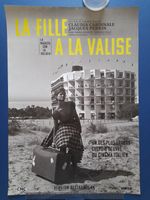 🎯 La Fille à la Valise — Original French Re‑Release Poster