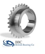 08B-1 (1/2") Simplex Roller Chain Taper Lock Sprocket - Choose Size